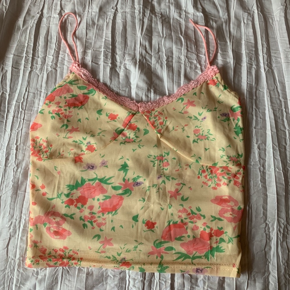 Floral cami top